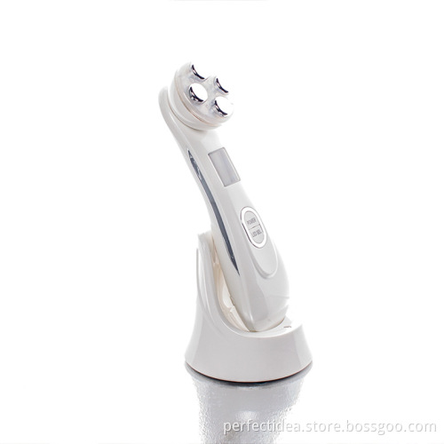 BP9902 5 in 1 portable mini RF home use skin tighten beauty devices rechargeable USB cord charging accept private label OEM
